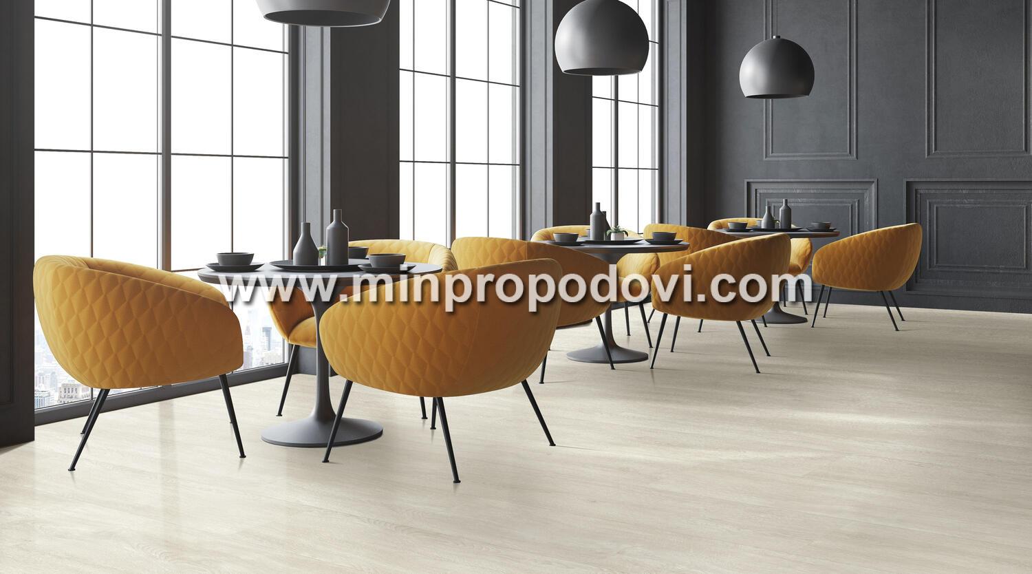 Black,Cafe,Corner,With,A,Concrete,Floor,,Round,Black,Tables